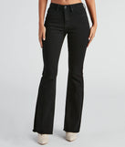 Love This Mid-Rise Flare Denim Jeans
