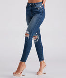 Taylor High-Rise Destructed Skinny Ankle Jeans by Windsor Denim