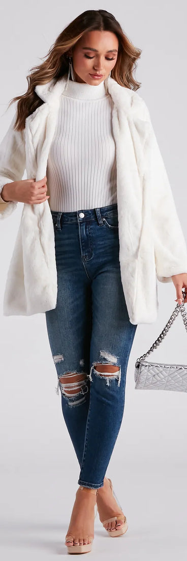 Taylor High-Rise Destructed Skinny Ankle Jeans by Windsor Denim