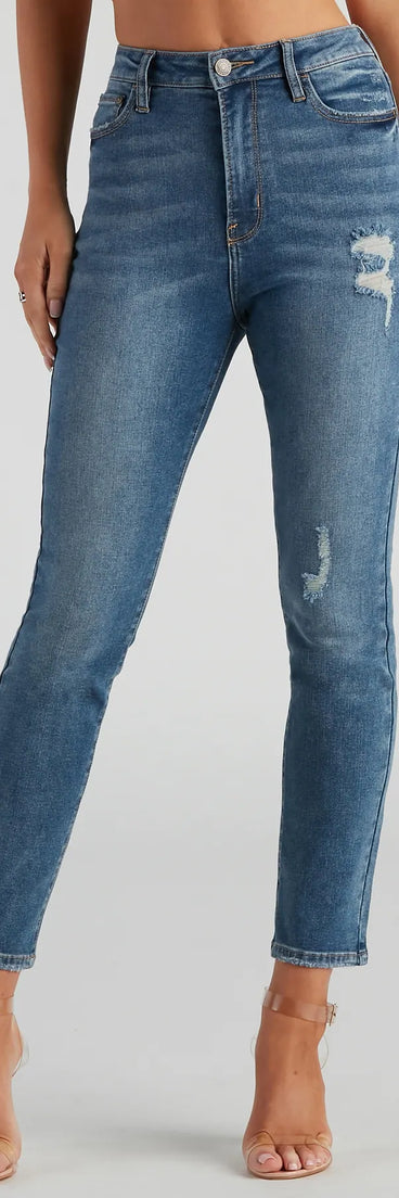 Taylor High Rise Skinny Ankle Jeans By Windsor Denim