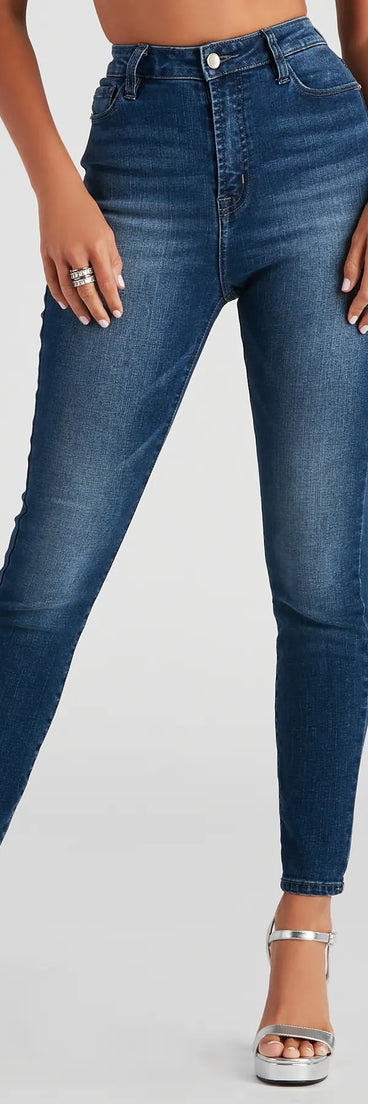 Harper Mid-Rise Skinny Jeans By Windsor Denim