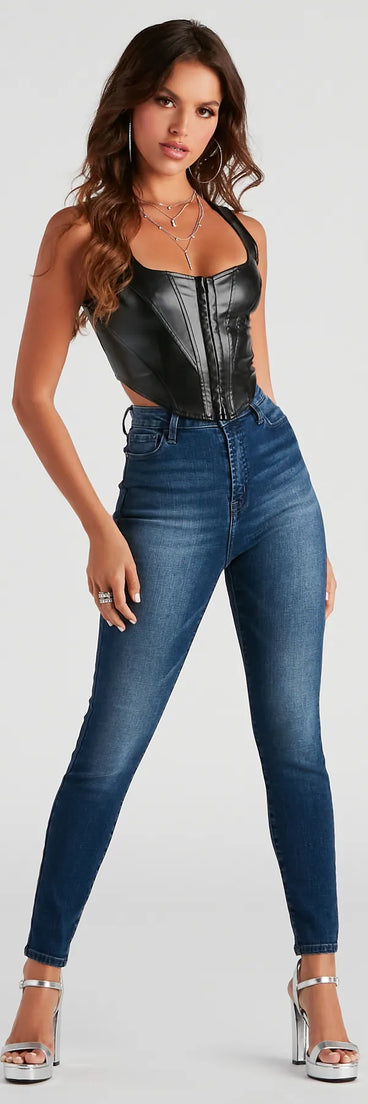 Harper Mid-Rise Skinny Jeans By Windsor Denim