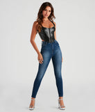 Harper Mid-Rise Skinny Jeans By Windsor Denim