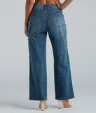 Trish Cargo Wide-Leg Jeans by Windsor Denim