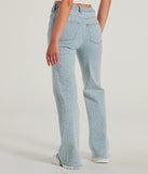 Refresh your fall closet with stylish women's pants like the Beaming Perfection Faux Pearl Bootcut Denim Jeans in a sleek fabric and a pant leg style that makes your look unique.