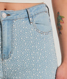 Refresh your fall closet with stylish women's pants like the Beaming Perfection Faux Pearl Bootcut Denim Jeans in a sleek fabric and a pant leg style that makes your look unique.