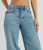 Iconic Staple High-Rise Wide-Leg Jeans