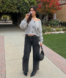
Upgrade your style game for 2025 with the Trendsetter High-Rise Wide-Leg Cargo Jeans in dark denim, perfect for any fashion-forward wardrobe.
