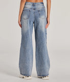  Stylish Journey High-Rise Straight-Leg Denim Jeans is a pair of women's pants with an on-trend leg style and elevated fabric that adds texture, perfect for crafting effortless office-ready winter outfits.