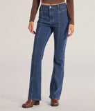 Create bold, fashion-forward looks for spring or summer with the Seamlessly Chic High-Rise Bootcut Denim Jeans in dark denim wash, a must-have piece from Windsor’s collection of stylish bottoms for women.