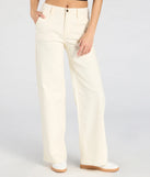 Create bold, fashion-forward looks for spring or summer with the Perfect Day High-Rise Straight Leg Denim Jeans in ivory, a must-have piece from Windsor’s collection of stylish bottoms for women.