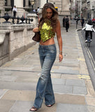 Got A Flare For It High Rise Denim Jeans