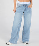 Create bold, fashion-forward looks for spring or summer with the Trend Seeker Boxer Trim Wide-Leg Denim Jeans in medium denim wash, a must-have piece from Windsor’s collection of stylish bottoms for women.