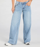 Create bold, fashion-forward looks for spring or summer with the Trend Seeker Boxer Trim Wide-Leg Denim Jeans in medium denim wash, a must-have piece from Windsor’s collection of stylish bottoms for women.