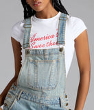 Casual Babe Tinted Denim Overalls
