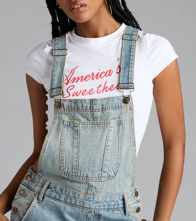 Casual Babe Tinted Denim Overalls | Windsor