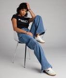 Off Duty Vibes Mid Rise Cargo Jeans