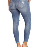 Going The Distance Distressed Skinny Jeans