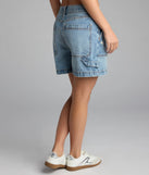 No Plans Just Vibes Denim Shorts