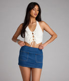 Pocket the Compliments Denim Skort