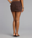 Street Style Cargo Mini Skort
