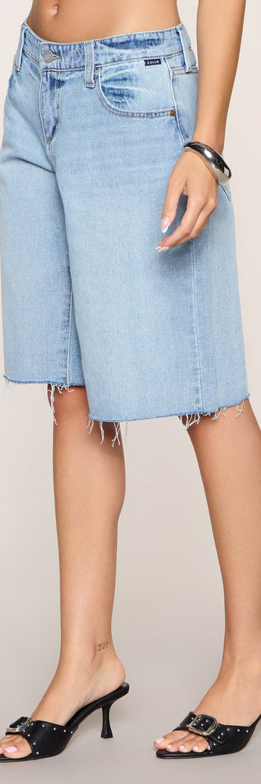 Downtown Cool Denim Jorts