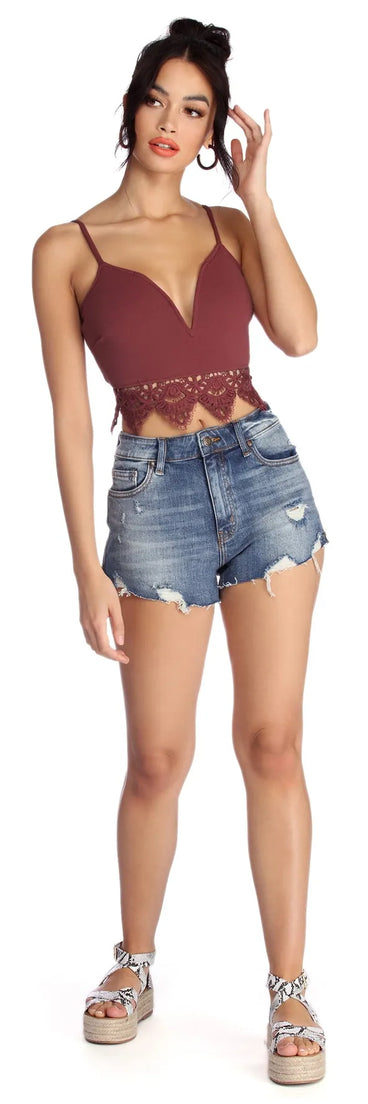 Summer Fling Denim Shorts