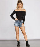 Pixie Low Rise Cut Off Jean Shorts