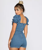 Casual Cutie Denim Romper