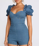 Casual Cutie Denim Romper