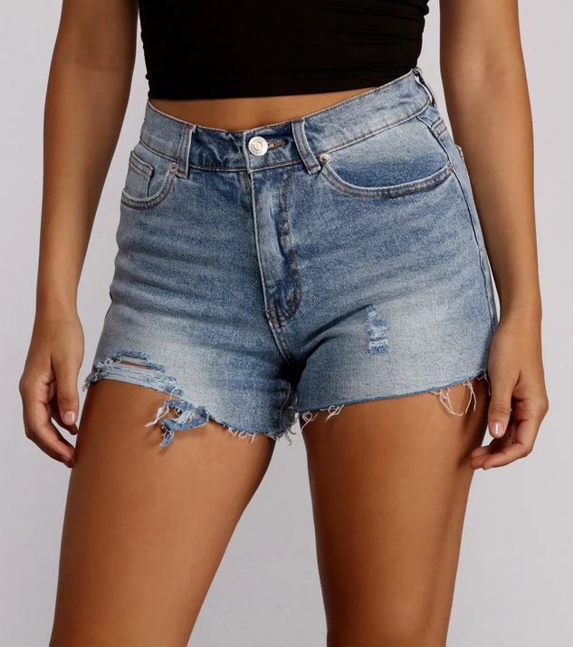 Chill Out High Waist Shorts