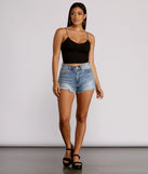 Chill Out High Waist Shorts