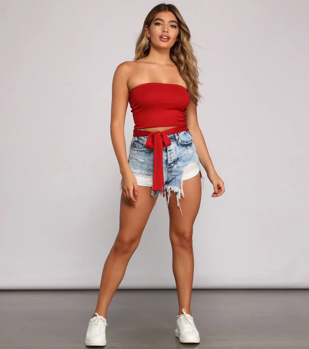 Cool For The Summer Cutoff Denim Shorts | Windsor Cool For The Summer Cutoff Denim Shorts | Windsor