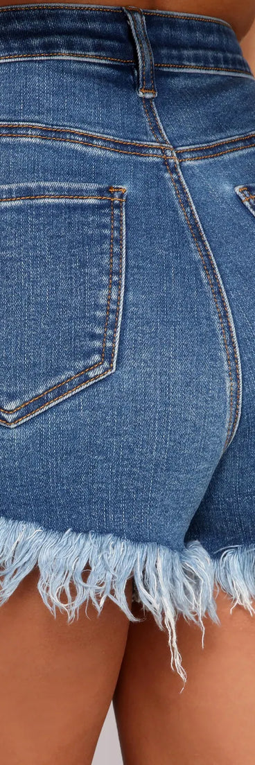 Current Fave Cutoff Denim Shorts