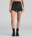Reese Distressed Mom Shorts by Windsor Denim