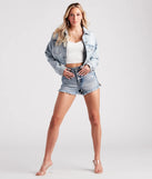 Remy High-Rise Vintage Wash Shorts By Windsor Denim