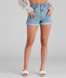 Reese High Rise Denim Shorts By Windsor Denim