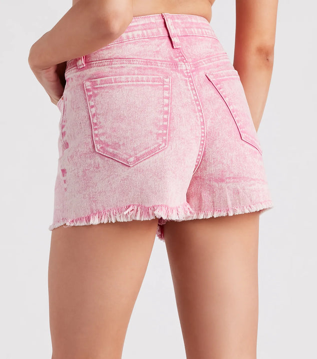pois one wash denim(ピンク) ¥24,800 税込 ピンクなウォッシュ加工に惚れる ヴィンテージ風デニム – ONE