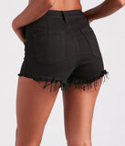 Remy High-Rise Lace-Up Shorts by Windsor Denim