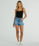 
Upgrade your style game for 2025 with the Next Chapter High-Rise Carpenter Denim Shorts, perfect for any fashion-forward wardrobe.