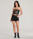 
Upgrade your style game for 2025 with the Keep In Style High-Rise Distressed Denim Shorts in black, perfect for any fashion-forward wardrobe.