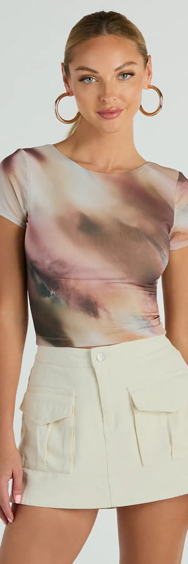 Stand And Deliver High-Rise Pocket Denim Skort