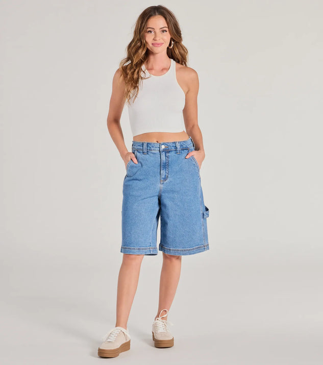 Trendt Vision Denim shorts Jorts S