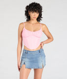 Keep your look easy and on-trend with the Undeniable Favorite Mid-Rise Denim Skort, medium denim wash jean shorts made for everyday summer outfits.