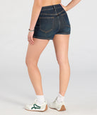 Create bold, fashion-forward looks for spring or summer with the Easy Going High-Rise Denim Shorts in dark denim wash, a must-have piece from Windsor’s collection of stylish bottoms for women.