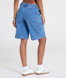Keep your look easy and on-trend with the Big Deal Mid-Rise Denim Jorts, medium denim wash jean shorts made for everyday summer outfits.