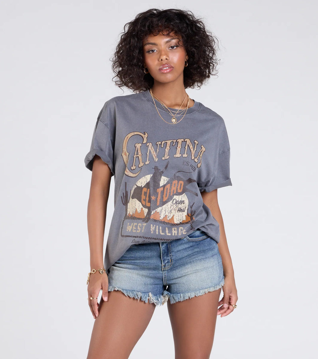 Fern Mid Rise Denim Shorts