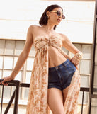Choosing the medium denim wash shorts says you’re ready to show off in the Crossed Over High-Rise Denim Shorts, a warm-weather staple that elevates your outfit and seasonal style.