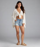 Choosing the medium denim wash shorts says you’re ready to show off in the New Addiction Mid-Rise Fray Denim Shorts, a warm-weather staple that elevates your outfit and seasonal style.
