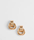 Statement Layered Hoop Earrings